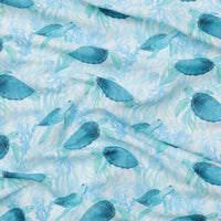 Katia - Swim Short Print - Turtles Swimming