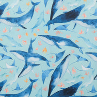 Katia - DIY WOW - Cover Woven Print - Whales & Sea