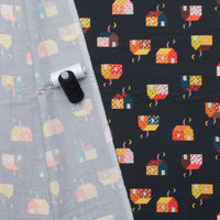 Ruby Star - Cotton - Mystic Fable - Little House - Soft Black