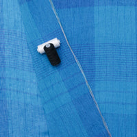 Linen - Magala - Yarn-Dyed Check - Ocean