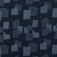 Cotton Blend - Denim Patchwork - Dark Blue