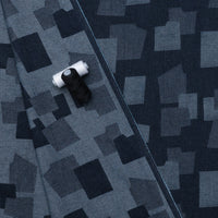 Cotton Blend - Denim Patchwork - Dark Blue
