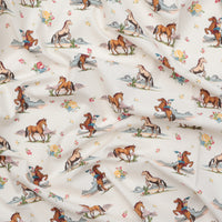 Riley Blake - Cotton - Cowgirls - Cream