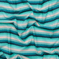 Ruby Star - Cotton - Poolside Too - Umbrella Scallops - Peacock