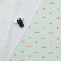 Riley Blake - Flannel - Sweet Cotton Tales - Flopsy Fields - Mint