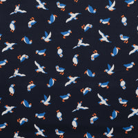 Sevenberry - Cotton - Canvas - Puffins - Navy