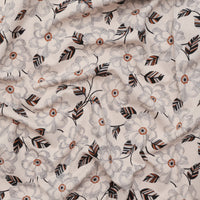 Sevenberry - Cotton Linen - Canvas - Floral - Natural