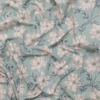 Sevenberry - Cotton Linen - Canvas - Floral - Blue