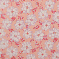 Sevenberry - Cotton Linen - Canvas - Floral - Peach