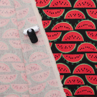 Sevenberry - Cotton - Canvas - Watermelons - Black