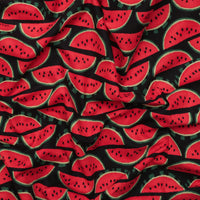 Sevenberry - Cotton - Canvas - Watermelons - Black