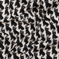 Sevenberry - Cotton - Canvas - Cats - Natural