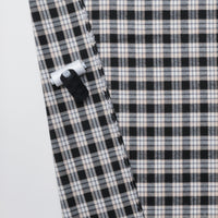 Cotton - Yard Dyed Plaid - Black Tan