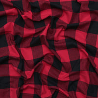 Cotton - Yard Dyed Plaid - Red