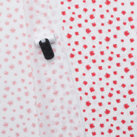 Camelot - Cotton - Oh Canada - Maple Leaves - White