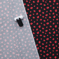 Camelot - Cotton - Oh Canada - Maple Leaves - Black