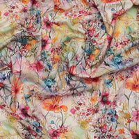 Rayon Linen - Palma Print - Floral Multi