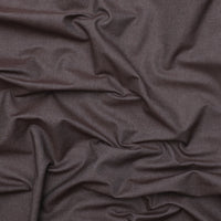 Cotton - Italian Stretch Denim - Medium Weight - Chocolate