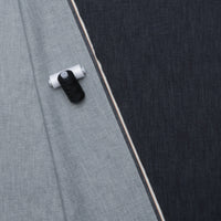 Cotton - Italian Stretch Denim - Medium Weight - Navy Black