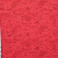 Studio E - Cotton - Christmas At Pooh Corner - Dear Santa Mono - Red