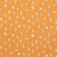 Ruby Star - Cotton - Persimmon - Bun E and Simmy - Dandelion