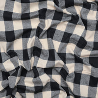 Cotton - Mammoth Flannel - Plaid - Ivory