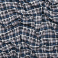 Cotton - Mammoth Flannel - Plaid - Ash