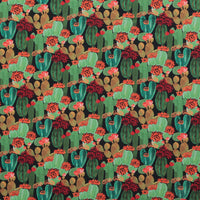 Dear Stella - Cotton - Wild & Free - Cactus Bloom - Multi
