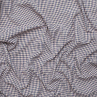Organic Cotton - Lennon - Double Gauze Check - Oat Chambray
