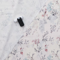 Katia - Rayon - Satin Print - Snow Flowers