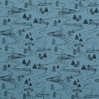 Katia - Cotton Blend - Winter Fleece - Vintage Trains
