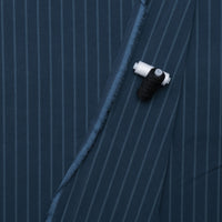 Organic Cotton - Yarn Dyed Stripe - Indigo