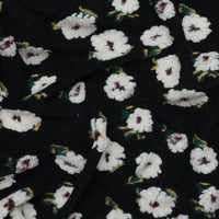 Poly - Pansey Sherpa - Cream Black