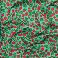 Sevenberry - Cotton - Canvas - Strawberries - Green