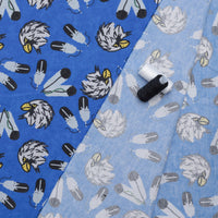 Roxanne Shuttleworth - Poplin - Real Beads - Eagle - Royal