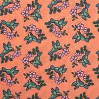 Roxanne Shuttleworth - Poplin - Real Beads - Hummingbird - Orange