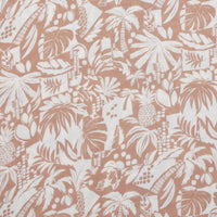 Rayon - Slub - Digital Print - Island Leaves - Assorted