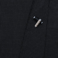 Organic Cotton - Lennon - Double Gauze Check - Black