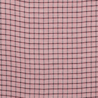 Cotton Blend - Eden Yarn Dye - Check - Strawberry