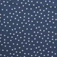 Cotton Blend - Chambray Burnout - Mini Flowers - Assorted