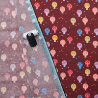 Ruby Star - Cotton - Persimmon - The Grove - Cranberry