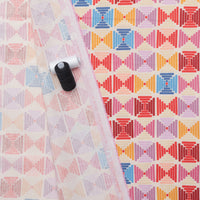 Ruby Star - Canvas - Persimmon - Courthouse Steps - Natural