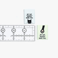 Kylie and the Machine - Sewing Label - My Cat "Helped" Make This