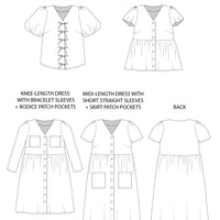Tilly And The Buttons - Nell Blouse + Dress