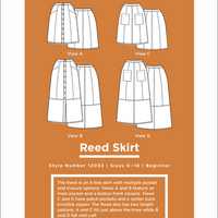Grainline Studio - Reed Skirt - 0-18
