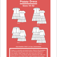 Grainline Studio - Poppy Dress - 14-32