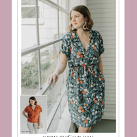 Sew To Grow - Sydni Shirtdress