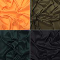 Viscose - Stretch Bemberg Lining - Orange