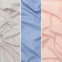 Cotton Blend - Swiss Dot - Assorted