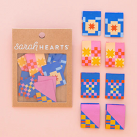 Sarah Hearts - Sewing Labels - Then Came June Star Twist